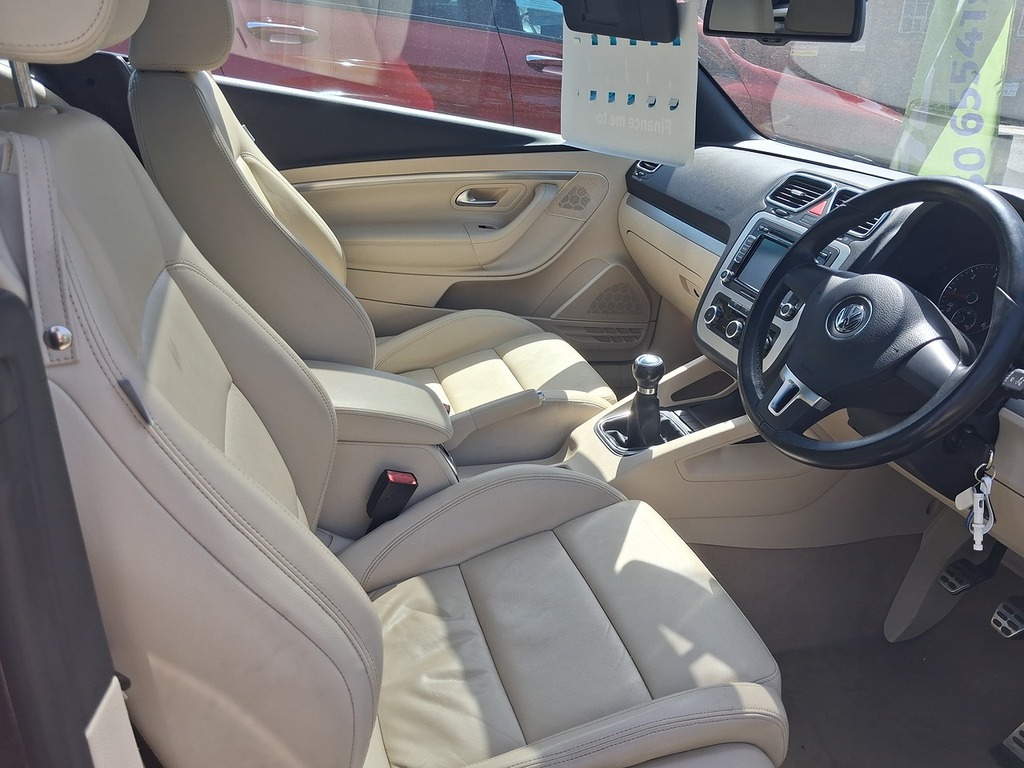 Volkswagen EOS 2.0 Tdi Cr Se Cabriolet Dsg Euro 5 White #4