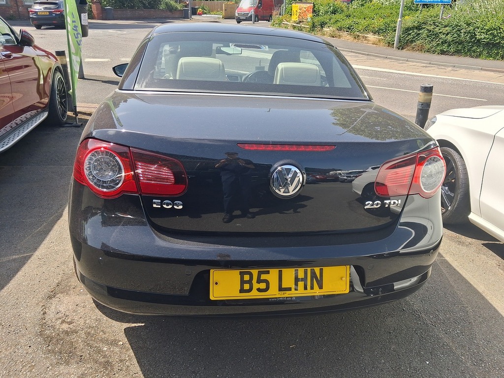 Volkswagen EOS 2.0 Tdi Cr Se Cabriolet Dsg Euro 5 White #3