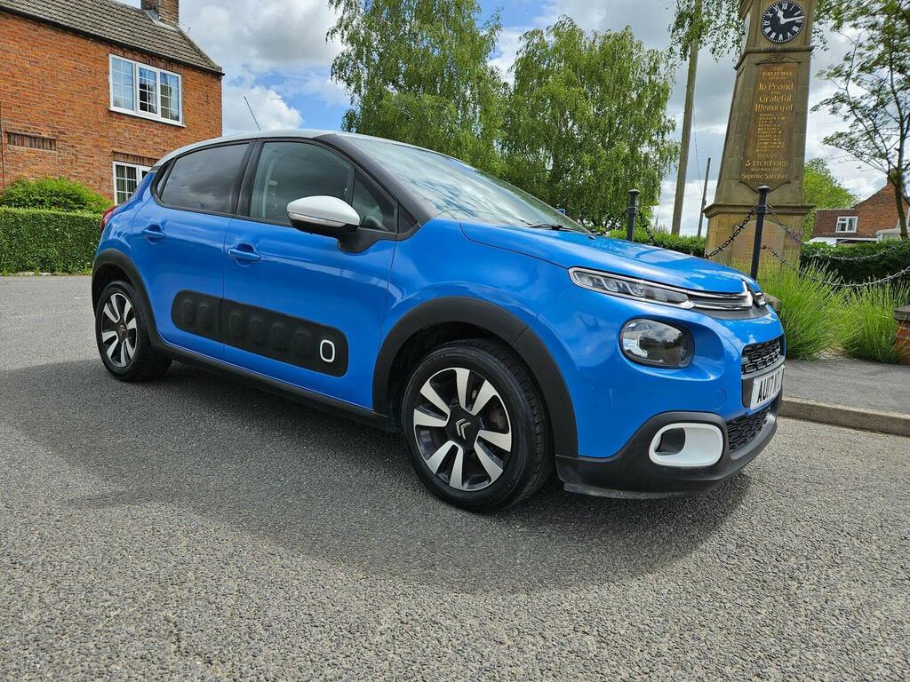Citroen C3 Hatchback 1.2 Puretech Flair Euro 6 201717 AU17NTJ Blue