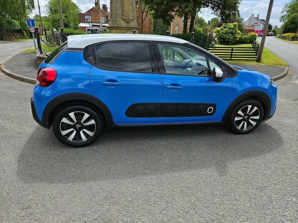 Citroen C3 Hatchback 1.2 Puretech Flair Euro 6 201717 AU17NTJ Blue #6