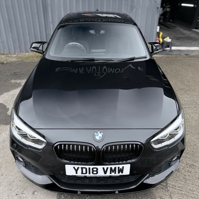 BMW 1 Series 2.0 125D M Sport 3-Door YD18VMW Black #4
