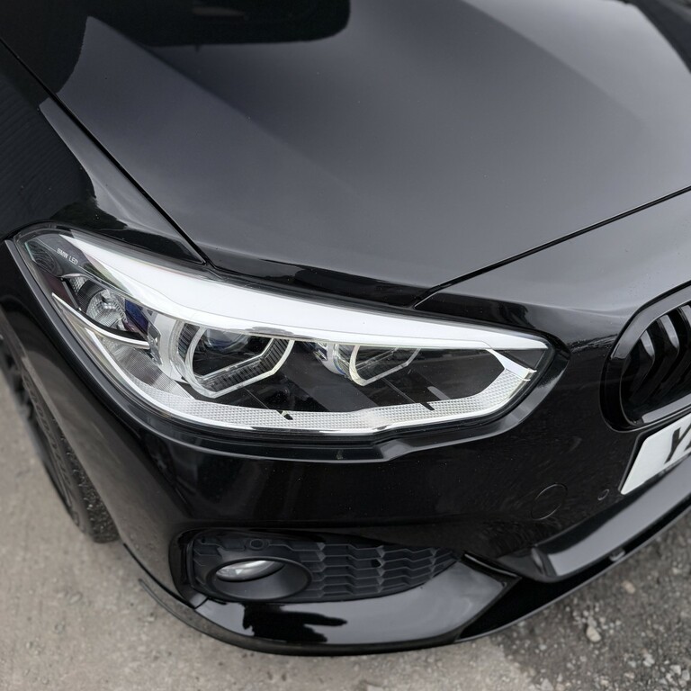 BMW 1 Series 2.0 125D M Sport 3-Door YD18VMW Black #5