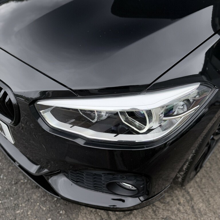 BMW 1 Series 2.0 125D M Sport 3-Door YD18VMW Black #6