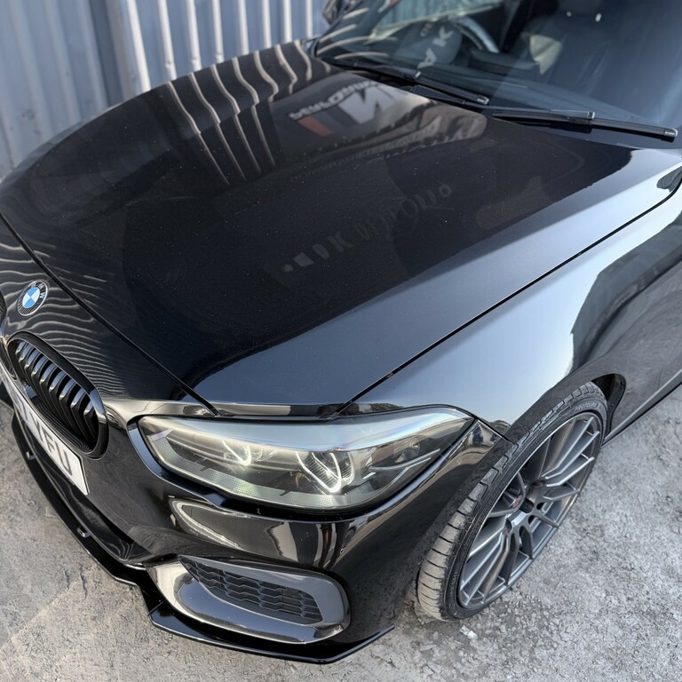 BMW 1 Series M140i Black #6