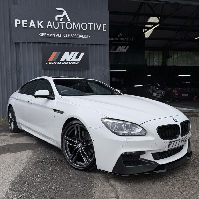 BMW 6 Series Gran Coupe 3.0 640D M Sport Gran Coupe White
