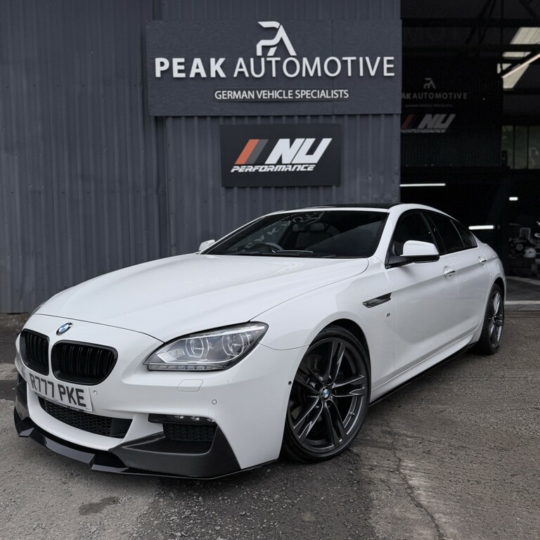 BMW 6 Series Gran Coupe 3.0 640D M Sport Gran Coupe White #2