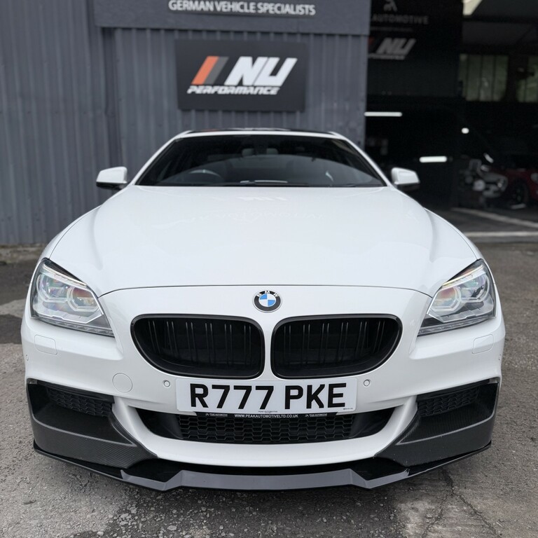 BMW 6 Series Gran Coupe 3.0 640D M Sport Gran Coupe White #3