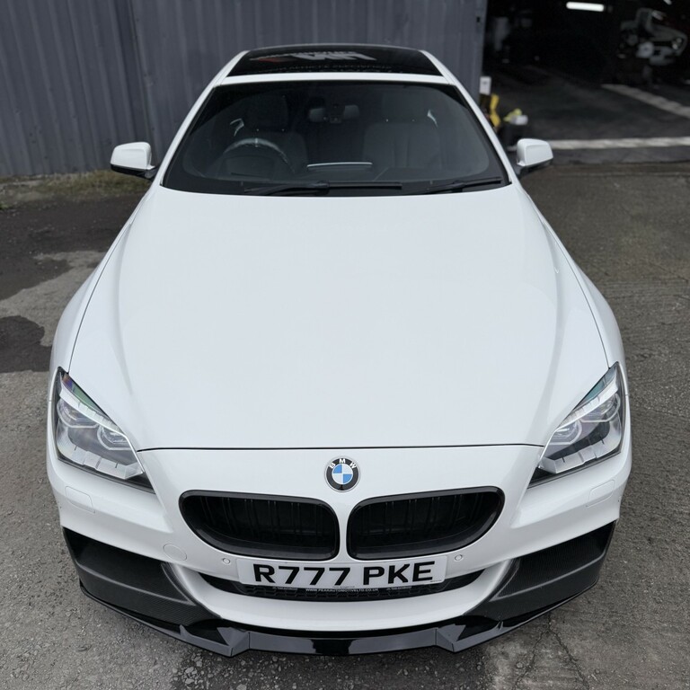 BMW 6 Series Gran Coupe 3.0 640D M Sport Gran Coupe White #4