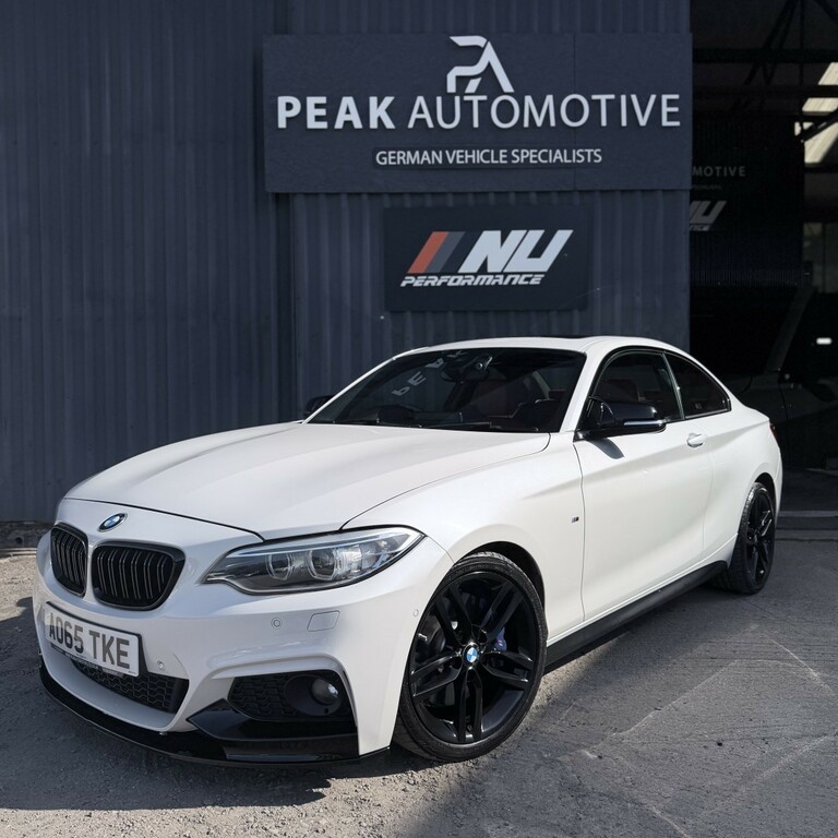 BMW 2 Series Gran Coupe 2.0 220D M Sport Coupe White #2