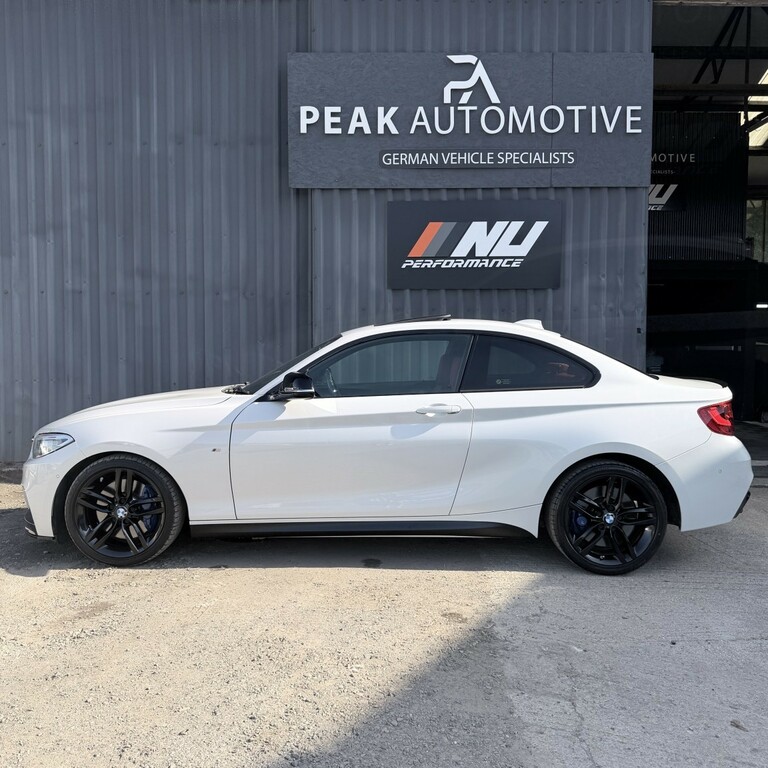 BMW 2 Series Gran Coupe 2.0 220D M Sport Coupe White #4