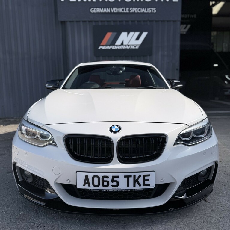 BMW 2 Series Gran Coupe 2.0 220D M Sport Coupe White #3