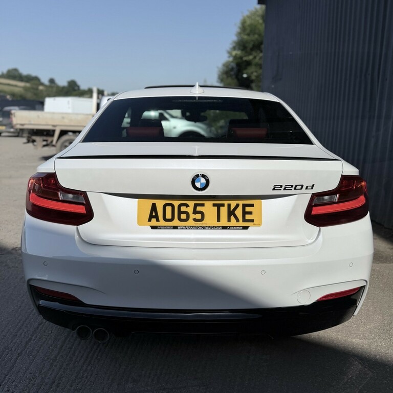 BMW 2 Series Gran Coupe 2.0 220D M Sport Coupe White #5