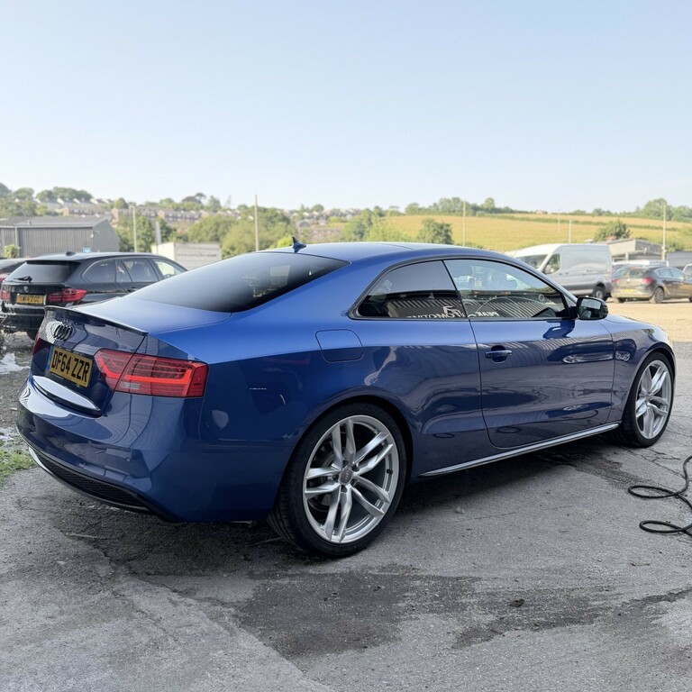 Audi A5 2.0 Tdi Black Edition Plus Blue #2