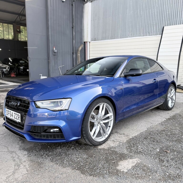 Audi A5 2.0 Tdi Black Edition Plus Blue #3