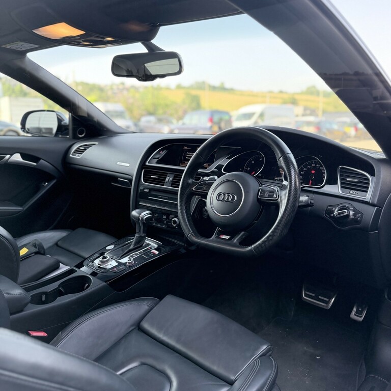 Audi A5 1.8 Tfsi Black Edition Plus Multitronic Euro 6 S White #7