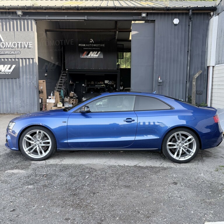 Audi A5 2.0 Tdi Black Edition Plus Blue #5