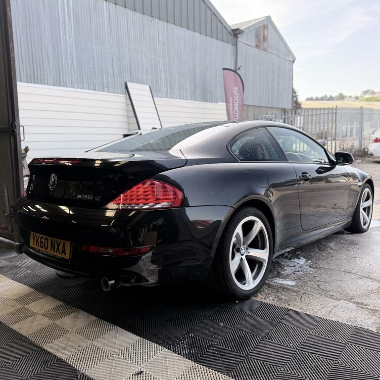 BMW 6 Series Gran Coupe 3.0 635D M Sport Coupe Black #4