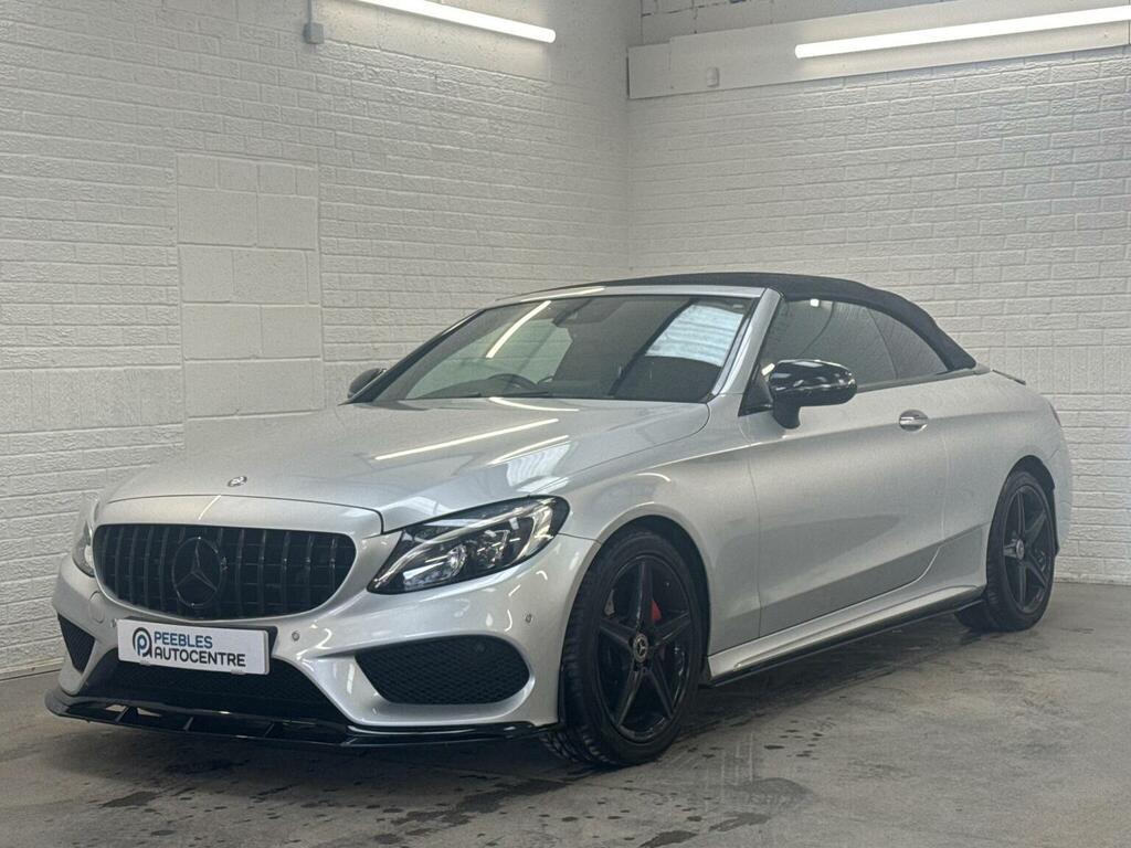 Mercedes-Benz C Class 2.0 C200 Amg Line Premium Plus Cabriolet G-troni Silver