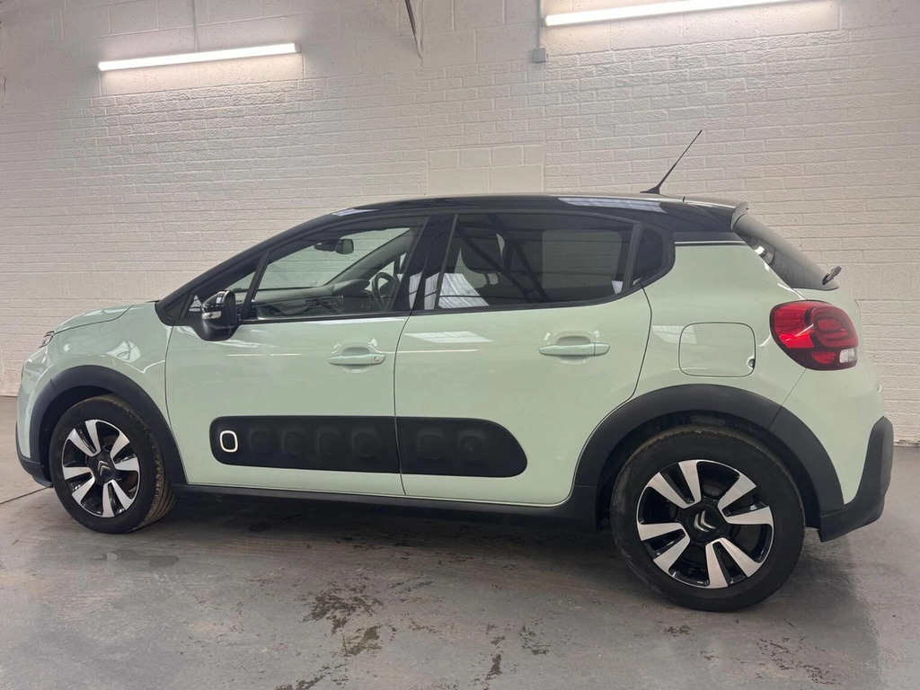 Citroen C3 1.2 Puretech Flair Euro 6 ET09EMS Green #3