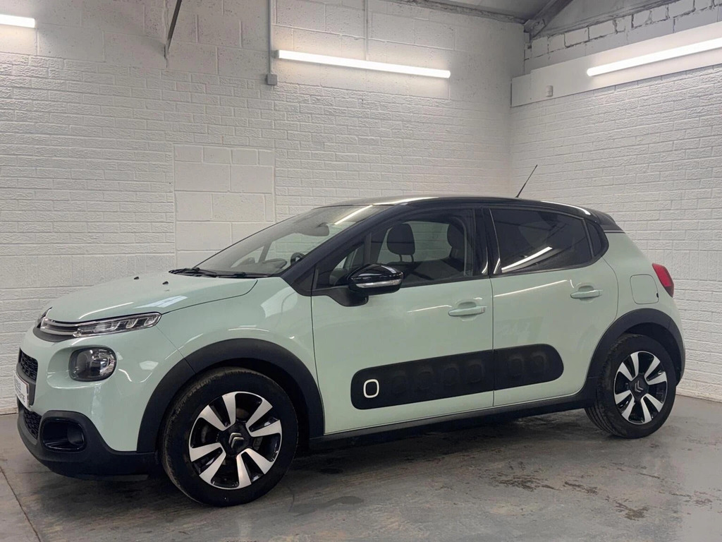 Citroen C3 1.2 Puretech Flair Euro 6 ET09EMS Green #5