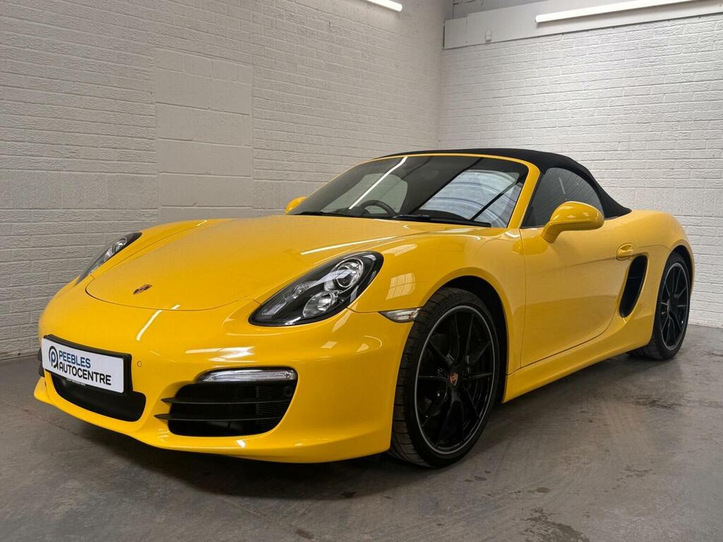 Porsche Boxster 2.7 981 Pdk Euro 6 Ss Yellow #3