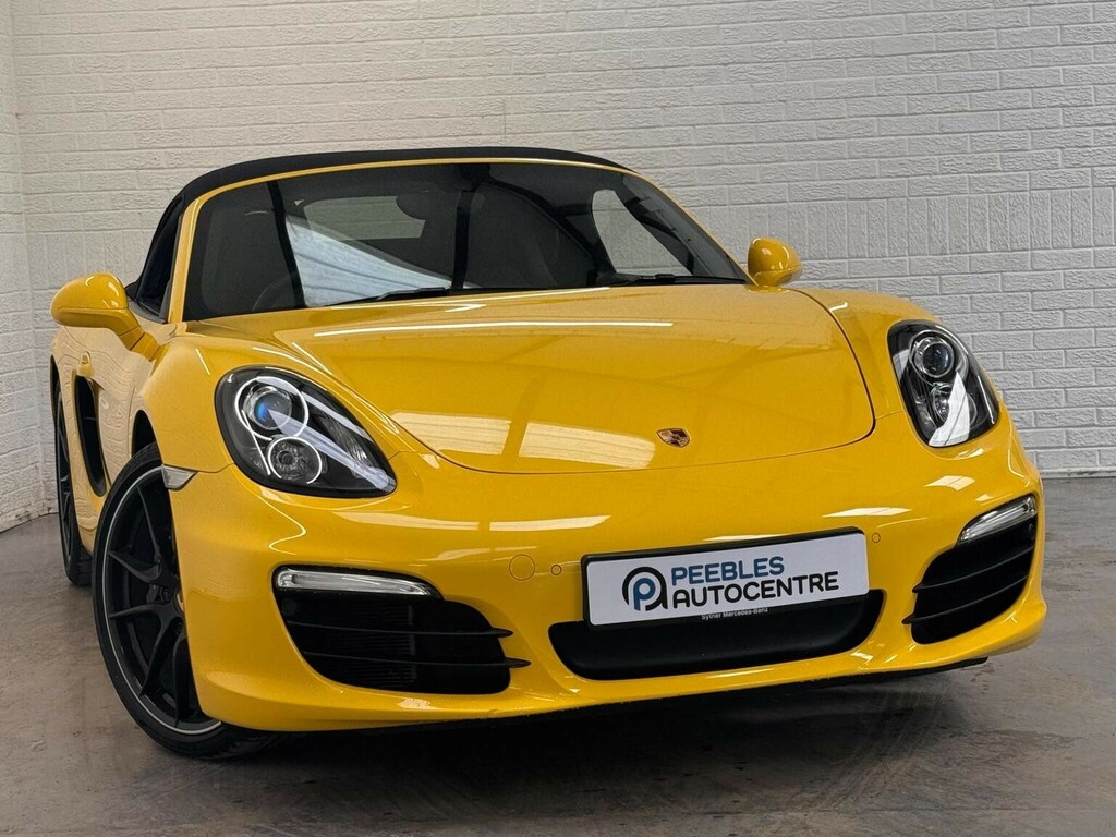 Porsche Boxster 2.7 981 Pdk Euro 6 Ss Yellow