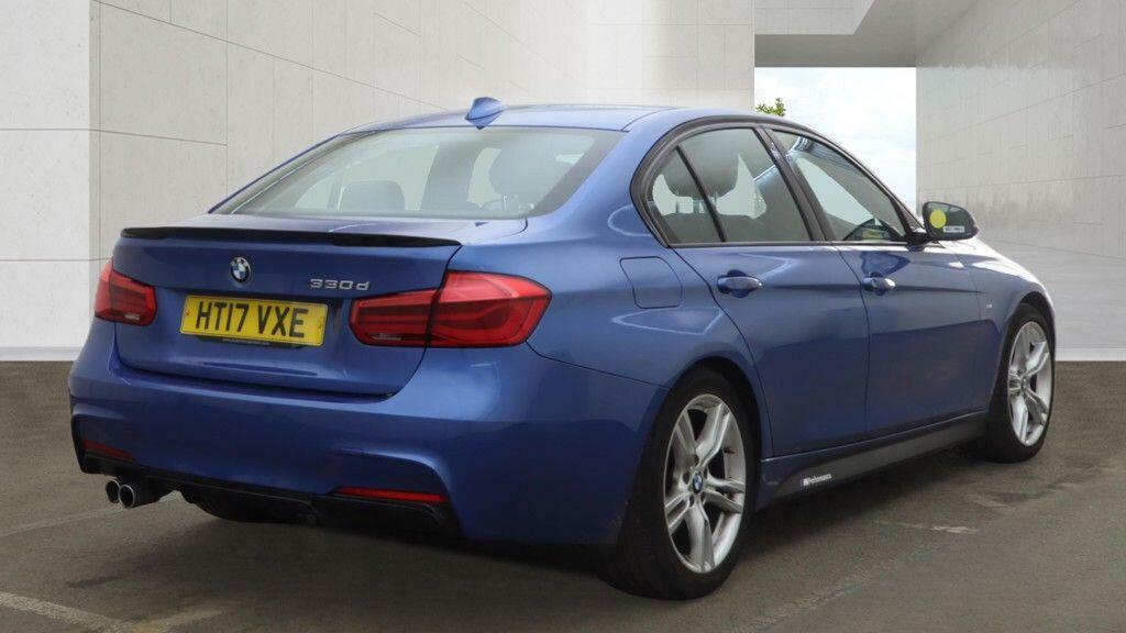 BMW 3 Series Saloon Blue #4