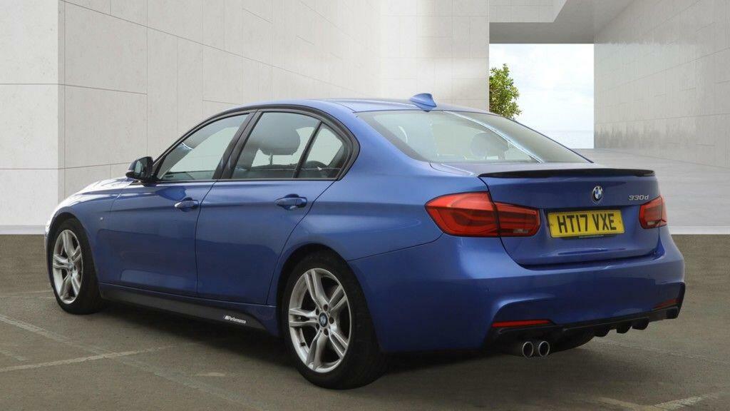 BMW 3 Series Saloon Blue #3