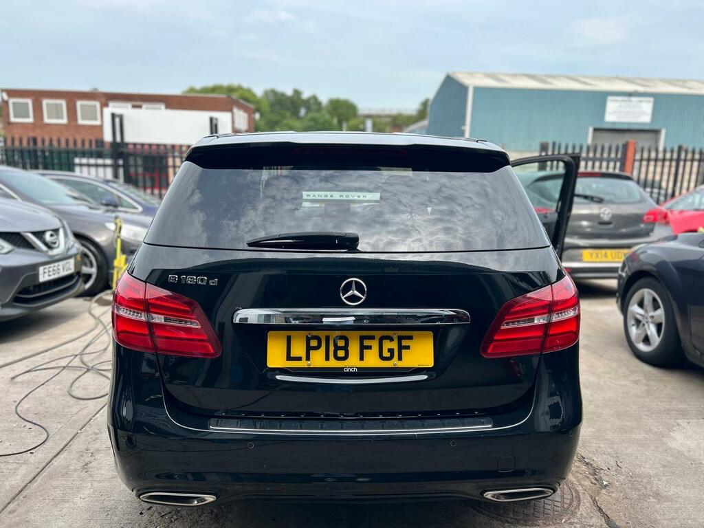 Mercedes-Benz B Class B 180 Amg Line Premium D Black #5