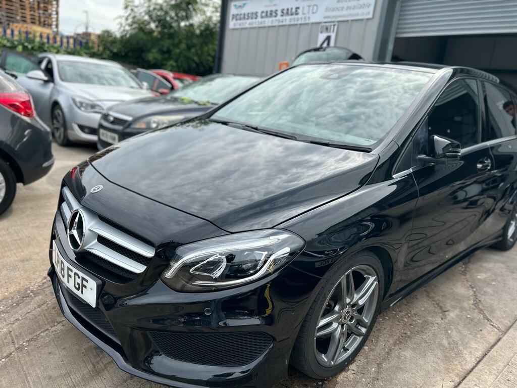 Mercedes-Benz B Class B 180 Amg Line Premium D Black #3