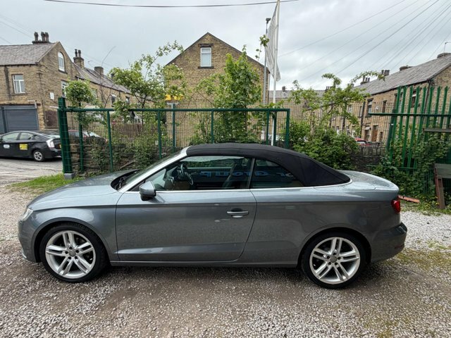 Audi A3 Cabriolet Convertible Grey #6