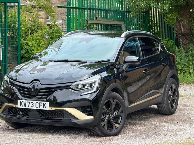 Renault Captur Suv KW73CFK Black #3