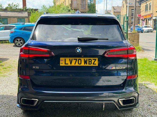 BMW X5 M50d Blue #6