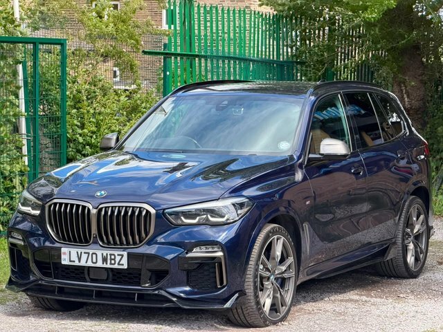 BMW X5 M50d Blue #3