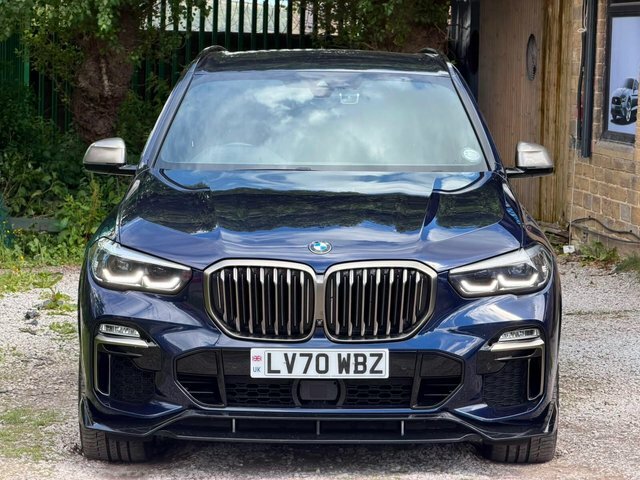 BMW X5 M50d Blue #2