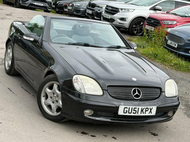 Mercedes-Benz SLK Convertible Black #2
