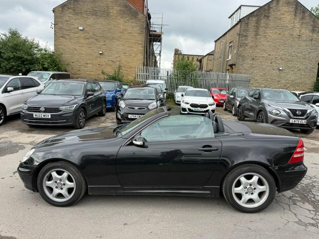 Mercedes-Benz SLK Convertible Black #3