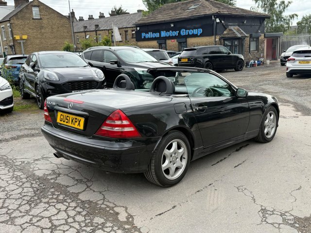 Mercedes-Benz SLK Convertible Black #6