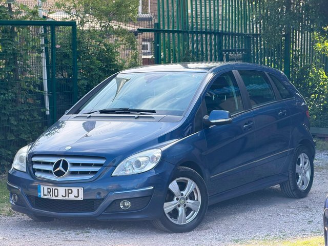 Mercedes-Benz B Class Mpv Blue #3
