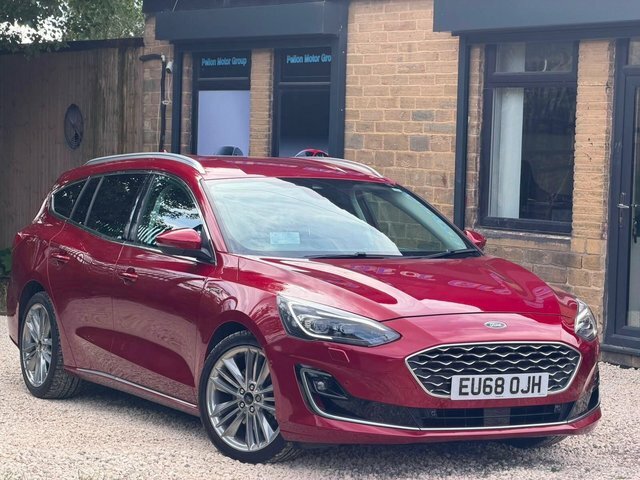 Ford Focus Focus Vignale Ecoblue Red #3