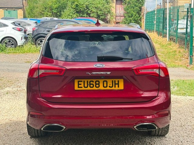 Ford Focus Focus Vignale Ecoblue Red #6