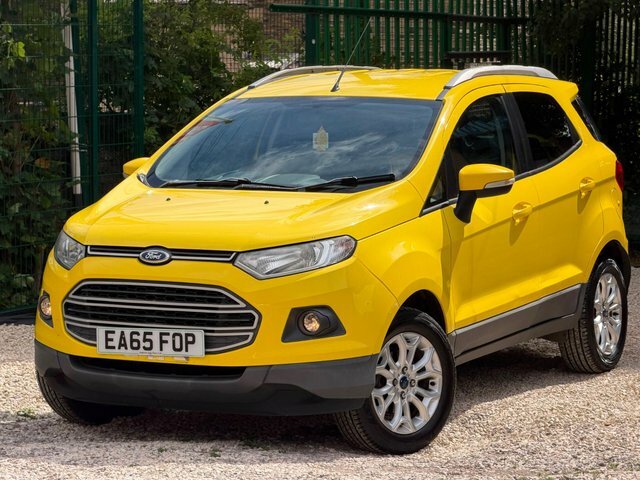 Ford Ecosport Suv Yellow