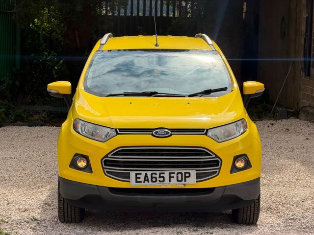 Ford Ecosport Suv Yellow #2