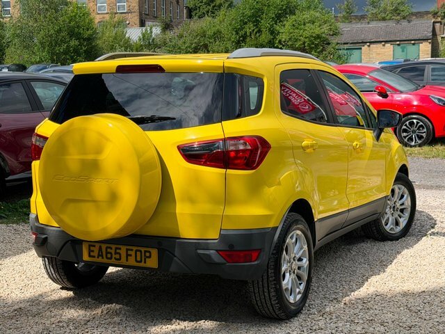 Ford Ecosport Suv Yellow #5