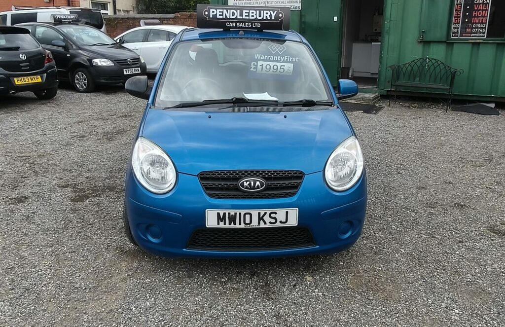 Kia Picanto Hatchback 1.1 Domino 201010 White #2