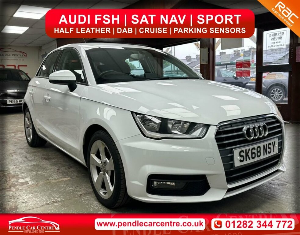 Audi A1 1.4L Sport White