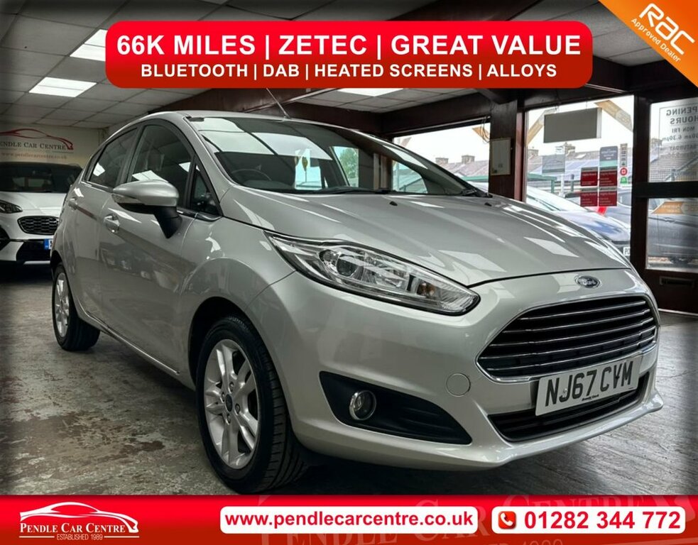 Ford Fiesta 1.3L Zetec NJ67CVM Silver