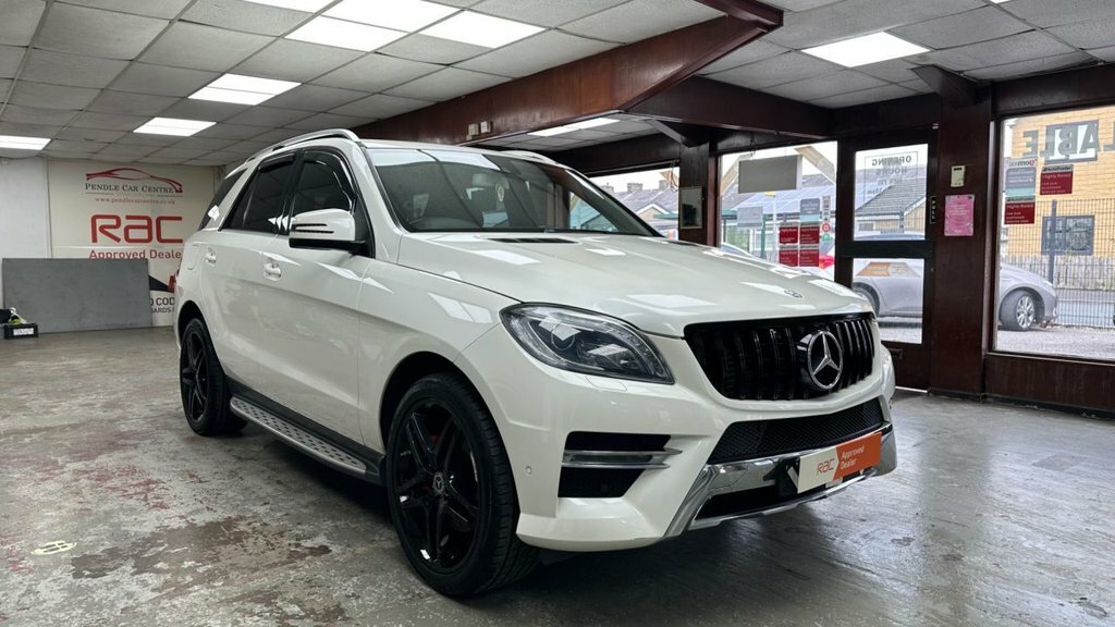 Mercedes-Benz M Class 3L Amg Sport White #6