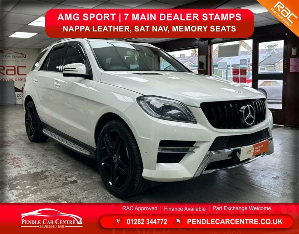 Mercedes-Benz M Class 3L Amg Sport White