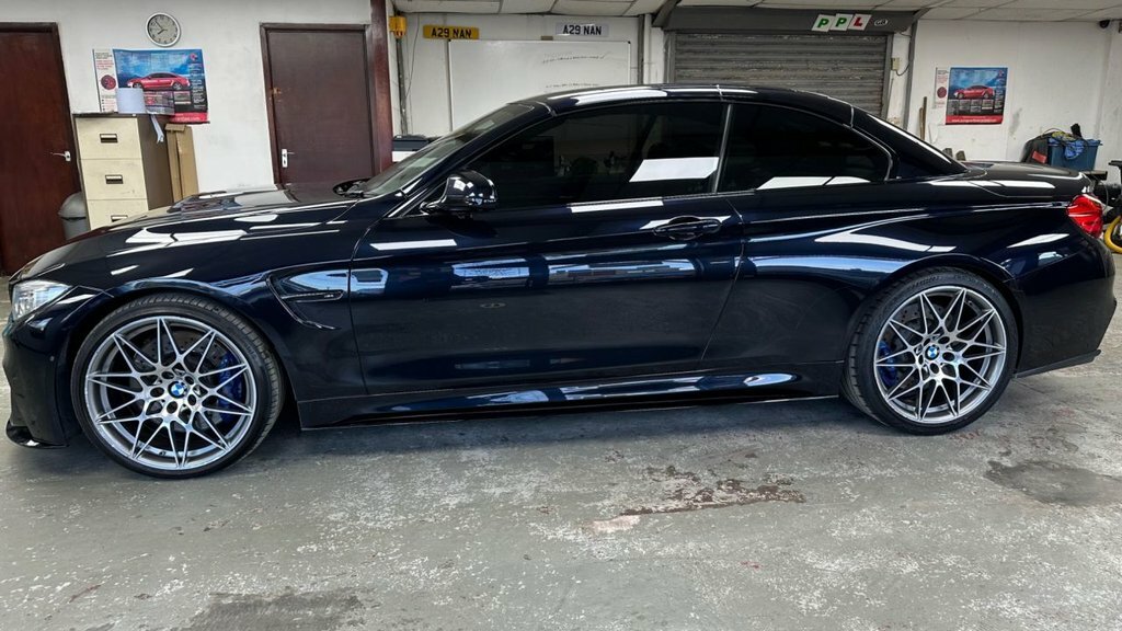 BMW M4 Convertible 3.0 Biturbo Convertible Dct Blue #8